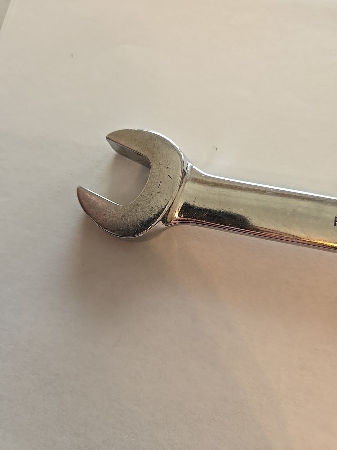 Snap On 5/8″ Chrome Open/Flare Nut End Wrench RXS20