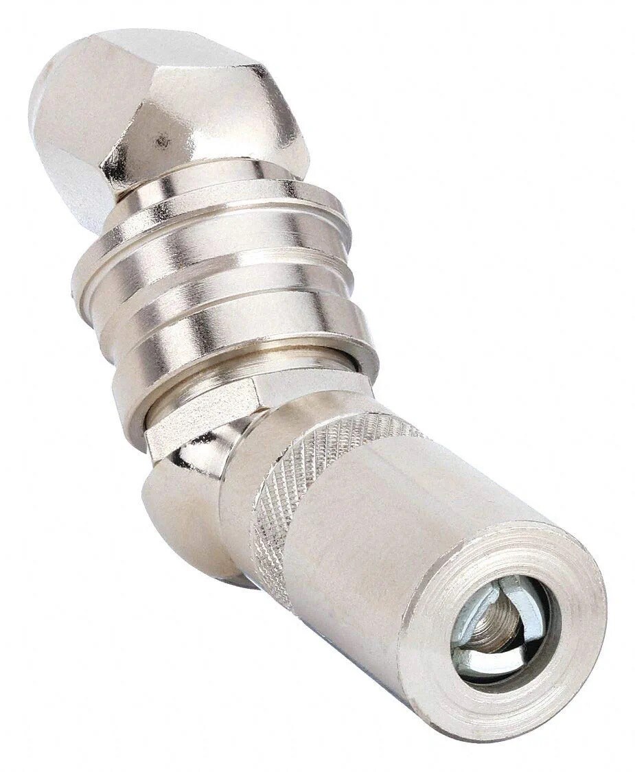 Swivel Coupling Plug,1/8 in,Zinc Plated