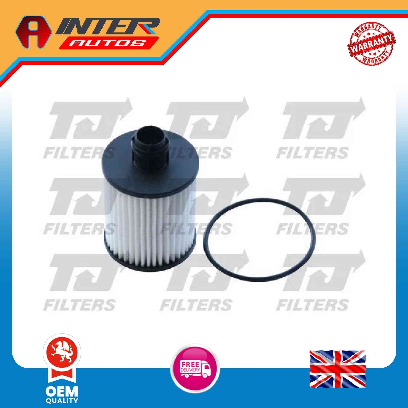 TJ Filters Service Kit Air + Fuel + Oil + Cabin Pollen Filter Fits Opel Vauxhall
