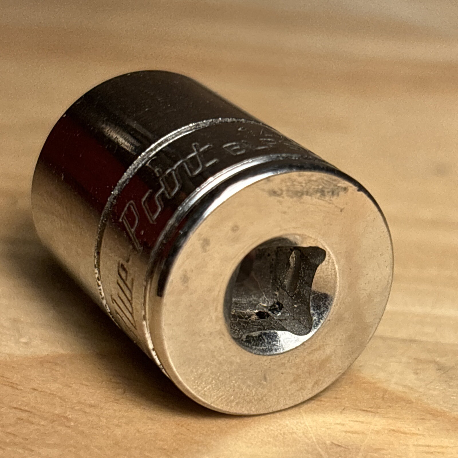 Blue Point 14mm Shallow Socket 1/4″ Drive 6 Point BLPSM1414