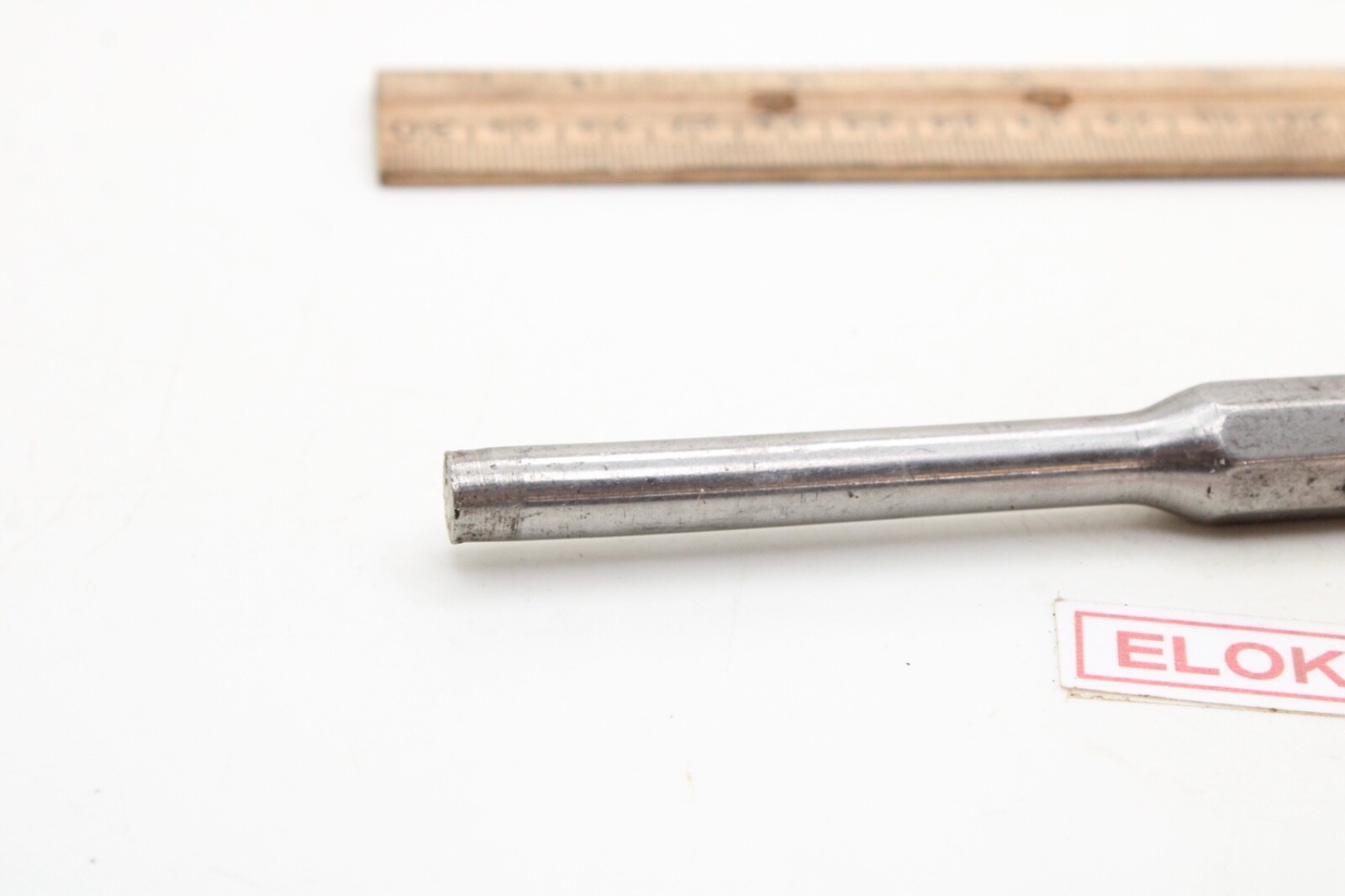 Unbranded 1/4″ Drift Pin Punch 6.25″ Long Hexagonal Grip Heavy Duty USA