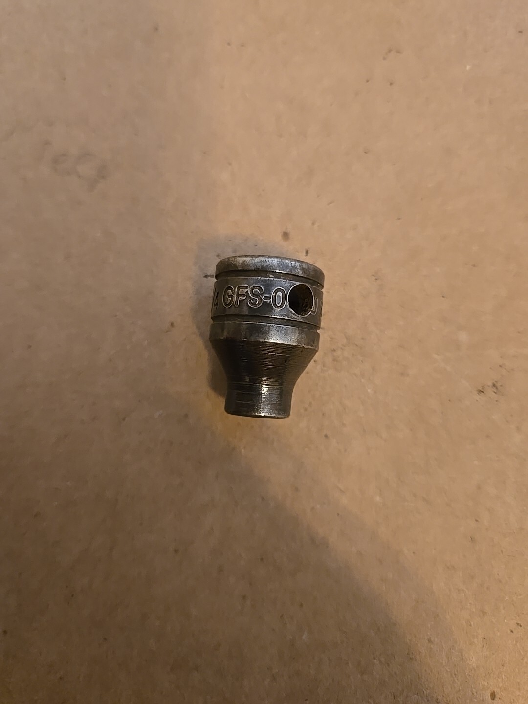 Snap On 3/8″ Drive 1/4″ 6PT Shallow Industrial Finish Socket GFS-081