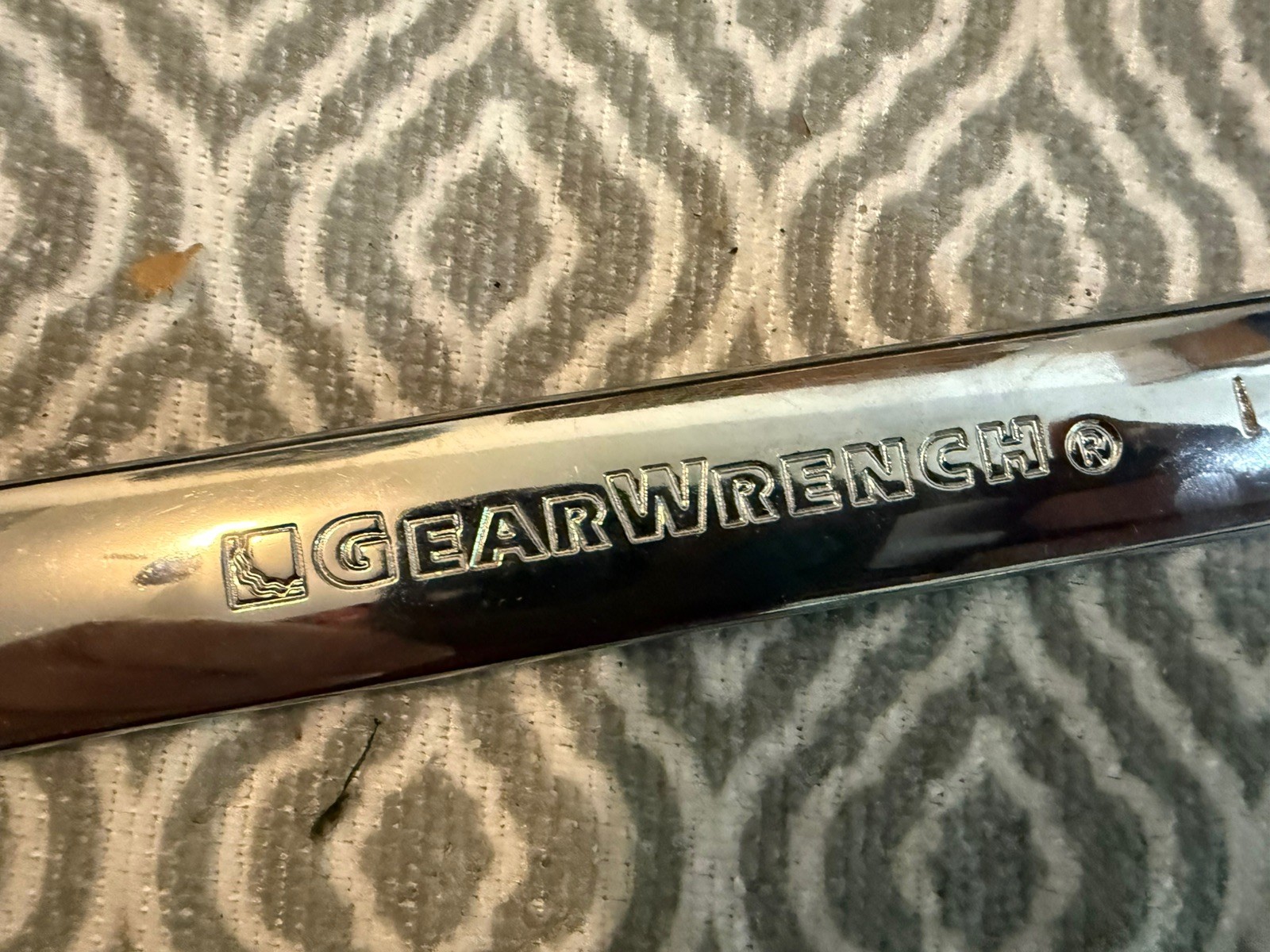 Gearwrench Polished Chrome Fixed Long End Wrenches 12 Point – 2 NEW SAE