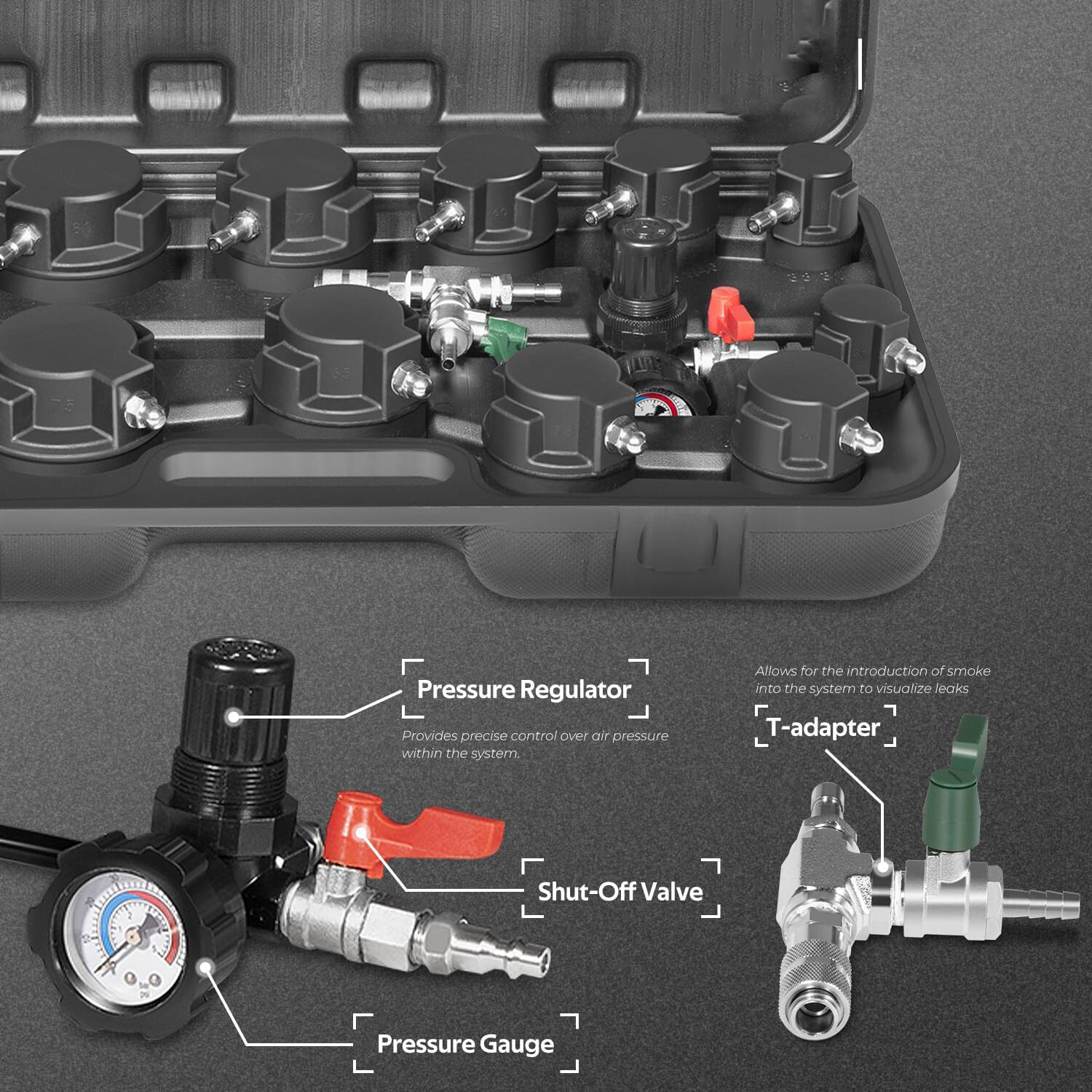 69910 Turbo Air System Test Kit for Most Turbo Systems On Cars and Light Trucks