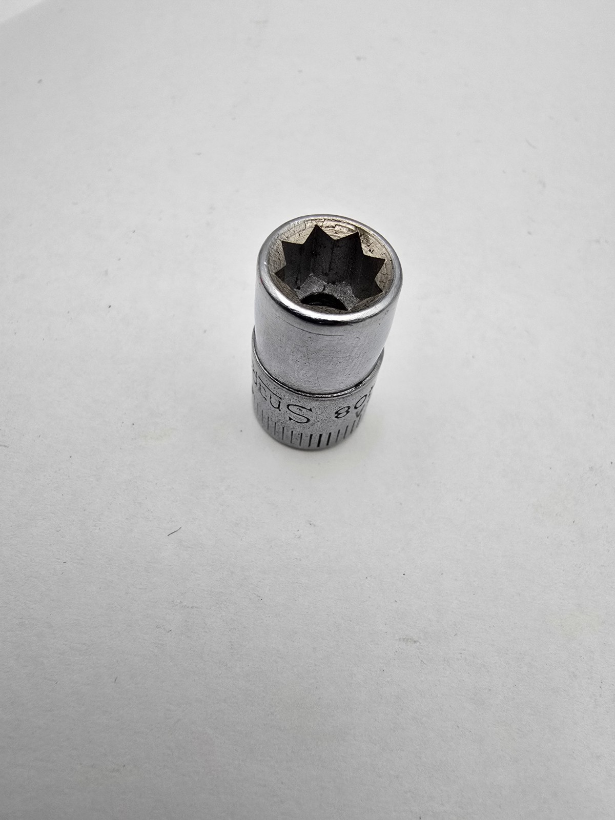 Vintage Snap-On Tools 9/32″ Drive 1/4″ SAE 8pt Double Square Socket M408 (M-408)