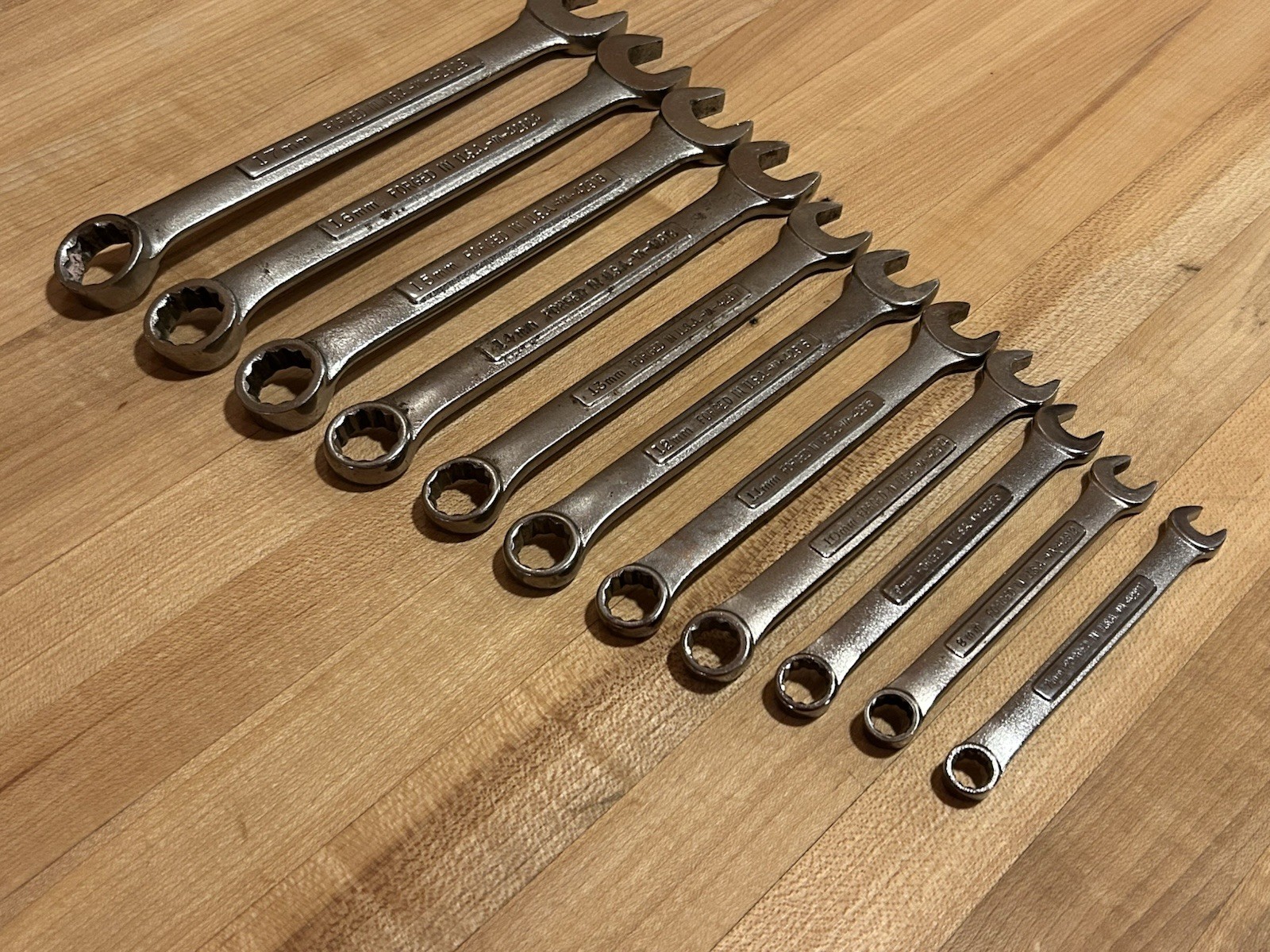 Craftsman USA | 11pc Metric 12 Point Combination VA Wrench Set (7mm – 17mm)