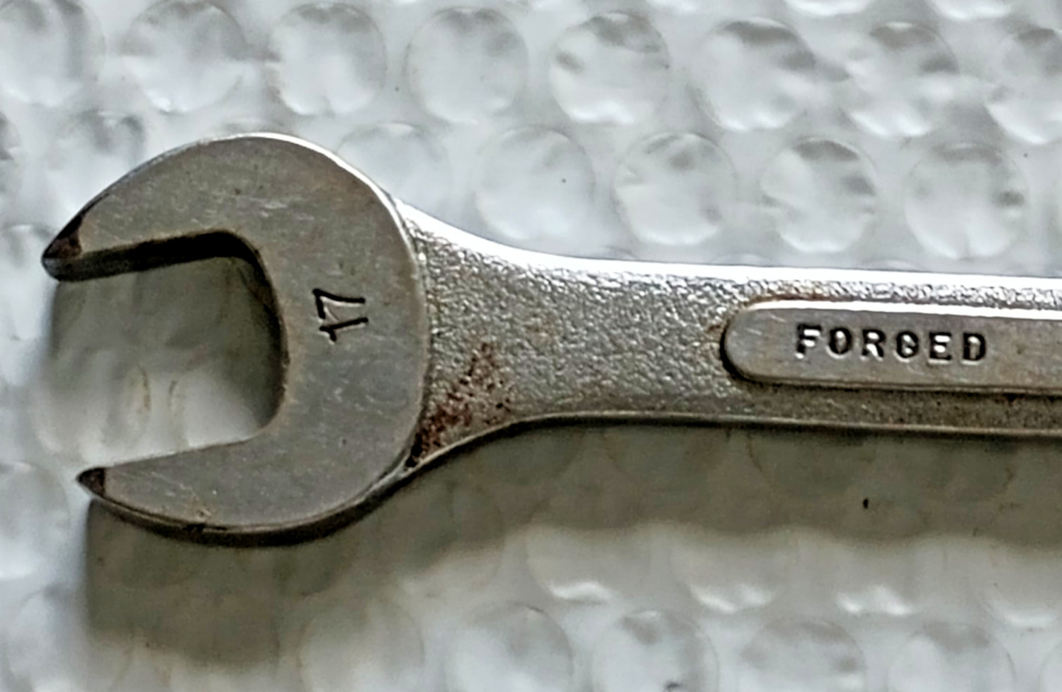 S-K TOOLS USA 8317, 17MM. COMBINATION WRENCH, 7.75″ LONG, 12 POINT.