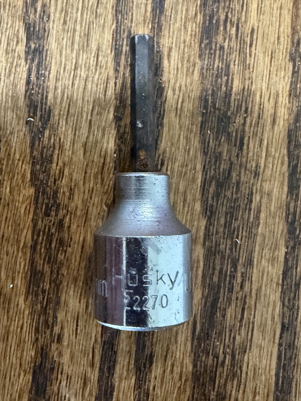Husky 22270 4mm Hex Bit Socket, 3/8″ Dr