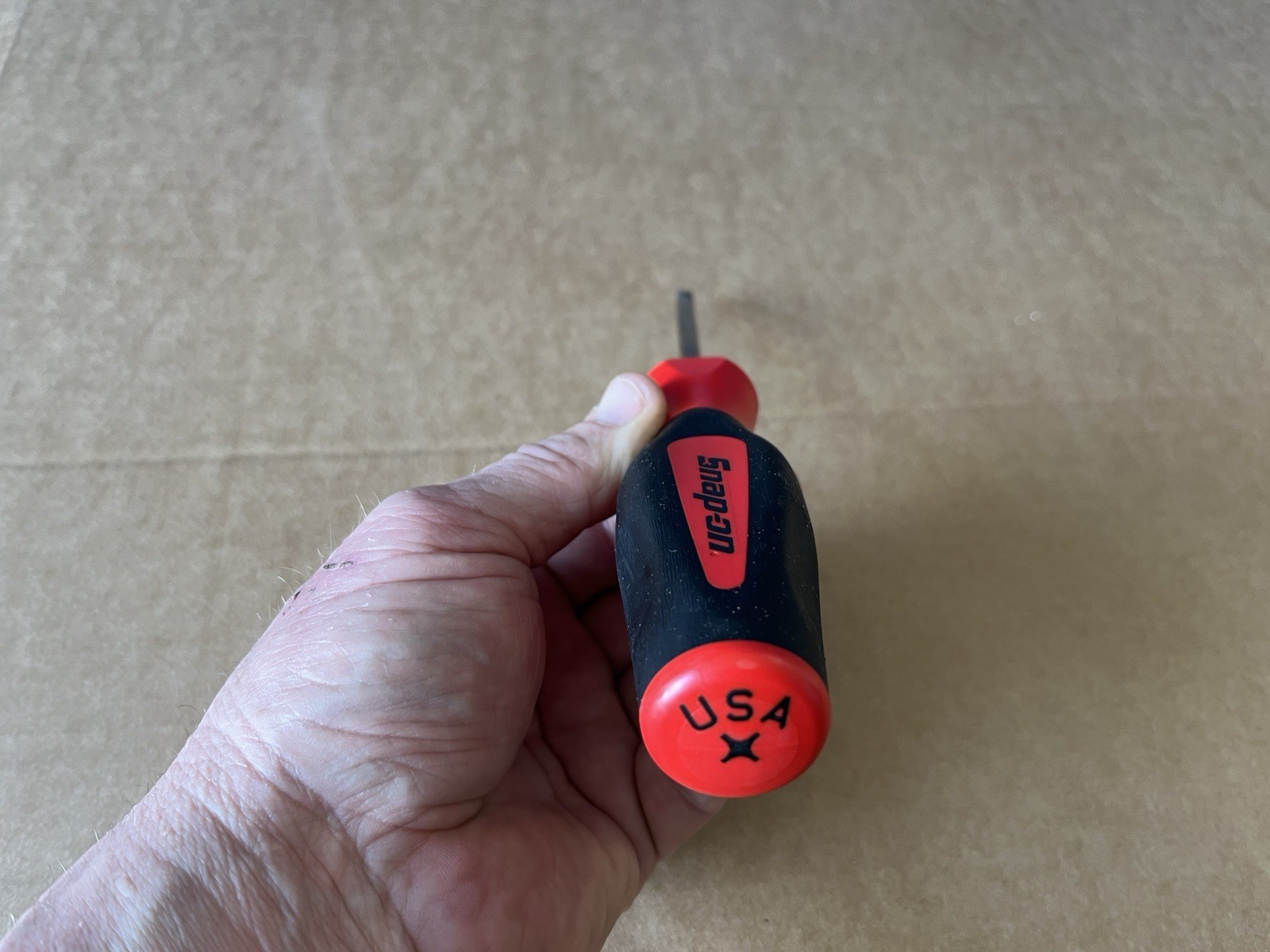 Snap On No 2 Philips Screwdriver In Classic Red Instinct Handle New Tool