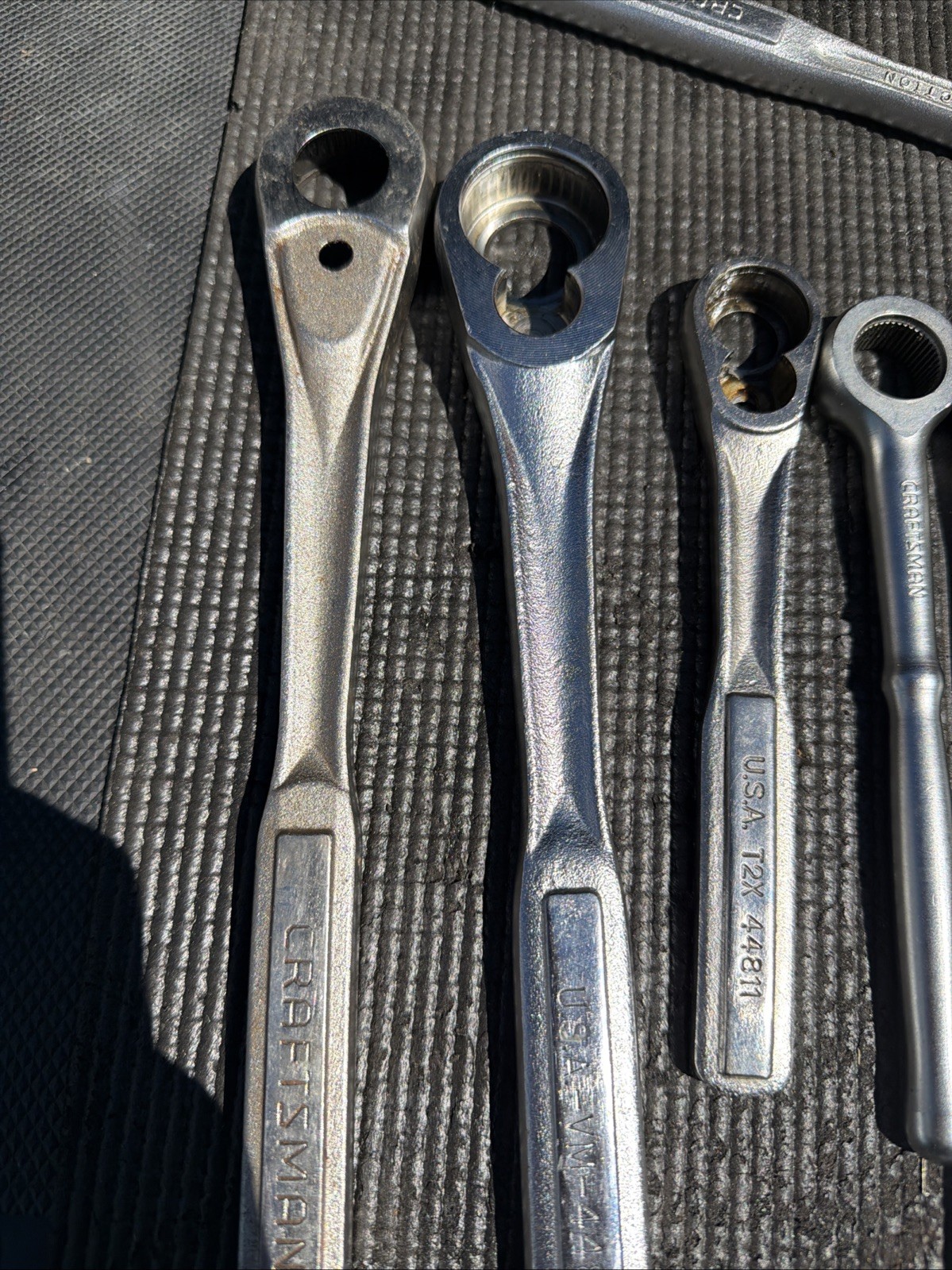 (14) Sears Craftsman Ratchet Bodies ONLY NO GUTS 1/2” Drive 3/8” & 1/4” Plus Flx
