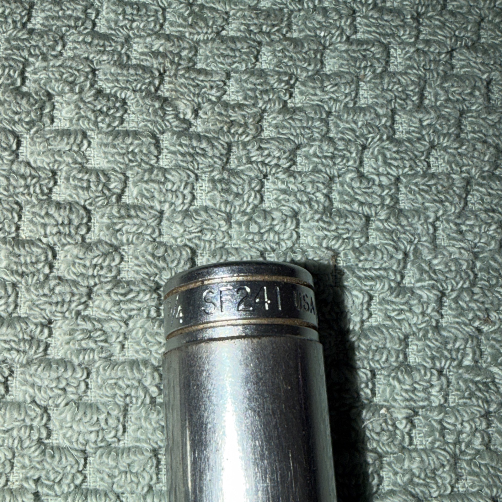 Snap on Deep Drive Sockets (2) Sf241 3/8 & SFM18 18