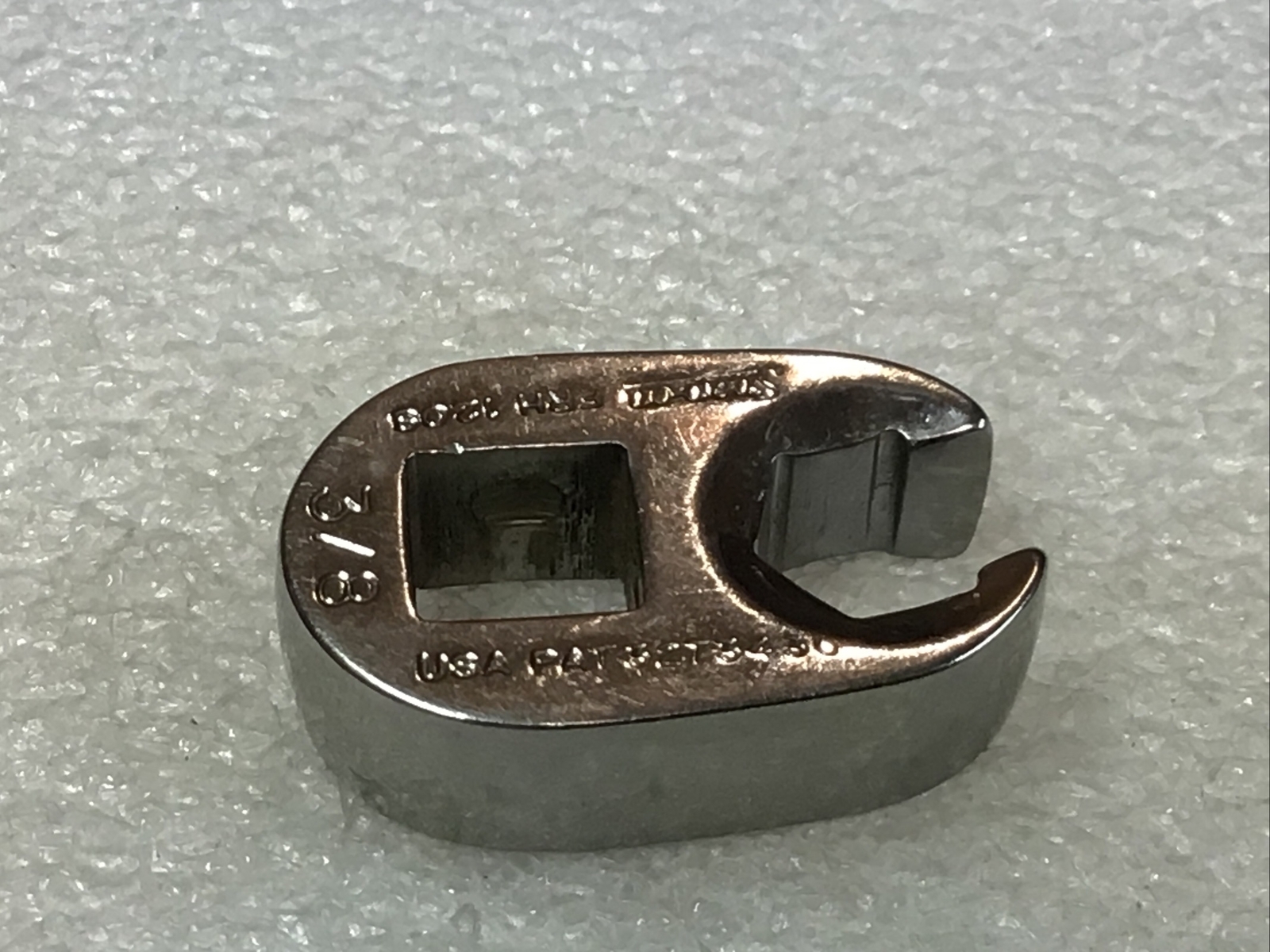 Snap On#FRH120S – 3/8”, SAE, 3/8″Dr., 6Pt., Flank Drive, Flare Nut Crowfoot-USA