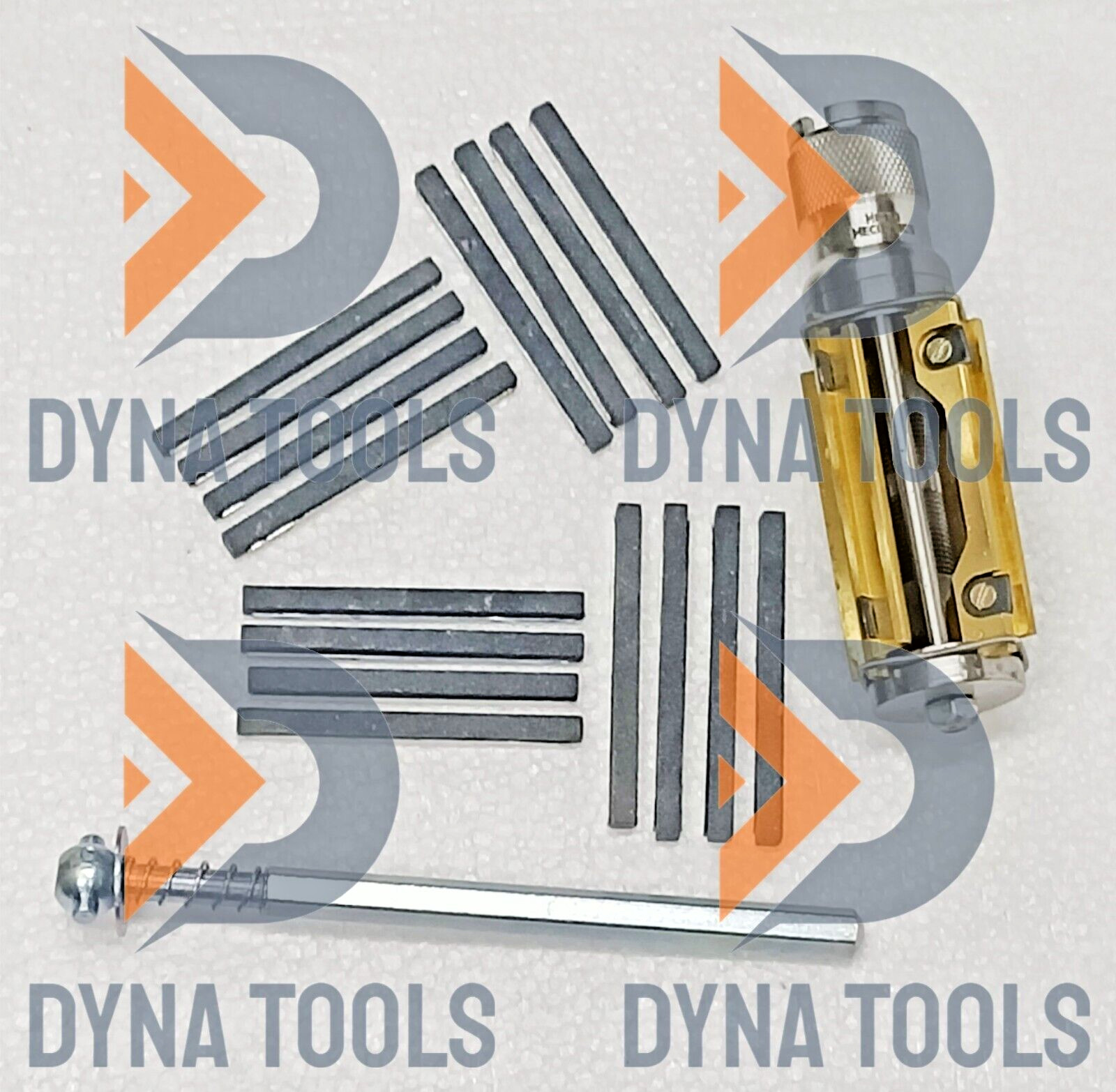 Hall Toledo Cylinder Engine Hone Kit 45 TO 65MM Honing Machine + 5x Set Stones
