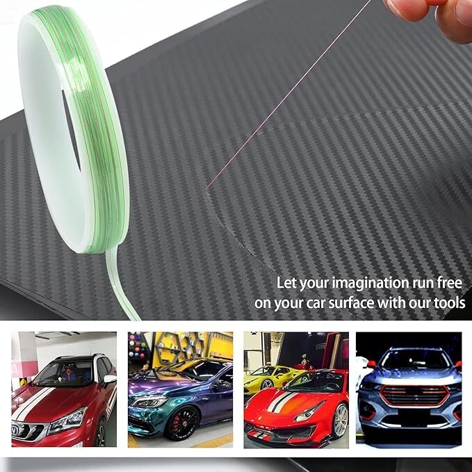 Kit de herramientas para envolver vinilos para teñir ventanas con cinta adhesiva