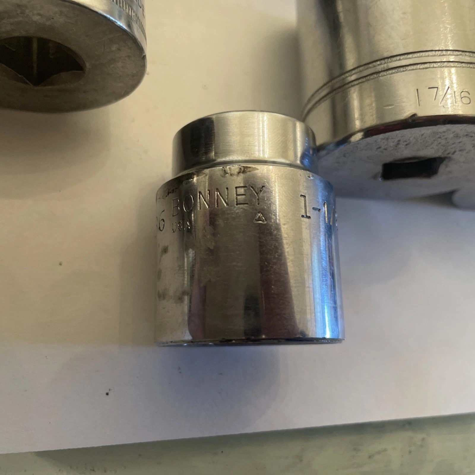 1/2 Drive Sockets Craftsman Williams & Bonney Deep Well Metric and Standard Lot