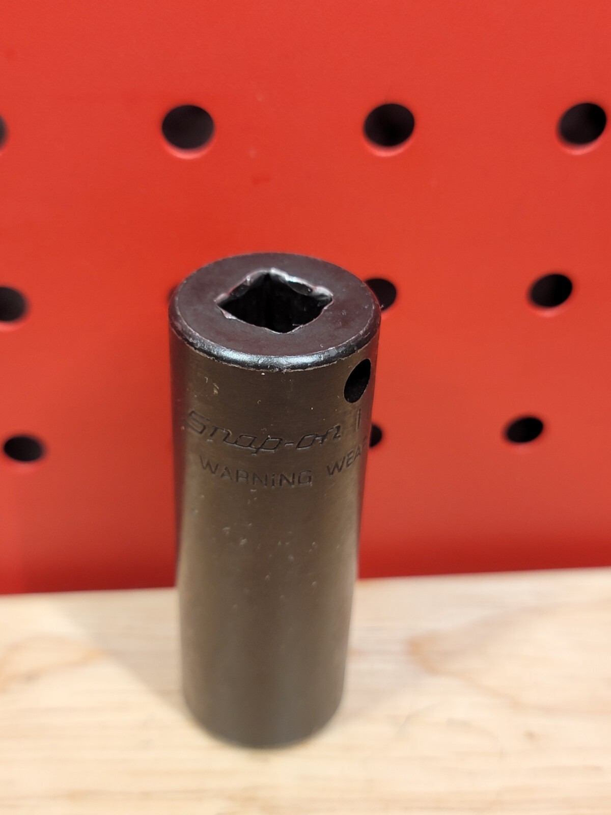 Snap-on Tools SIMF220 11/16″ SAE 3/8″ Drive 6-Point Deep Impact Socket USA