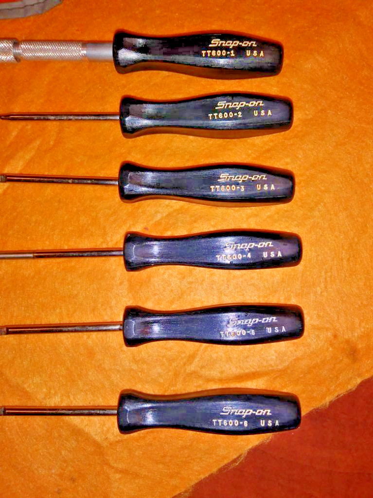 SNAP ON TT600 ELECTRIC WIRE 6 PC. DISCONNECT TOOL KIT WITH POUCH NEW