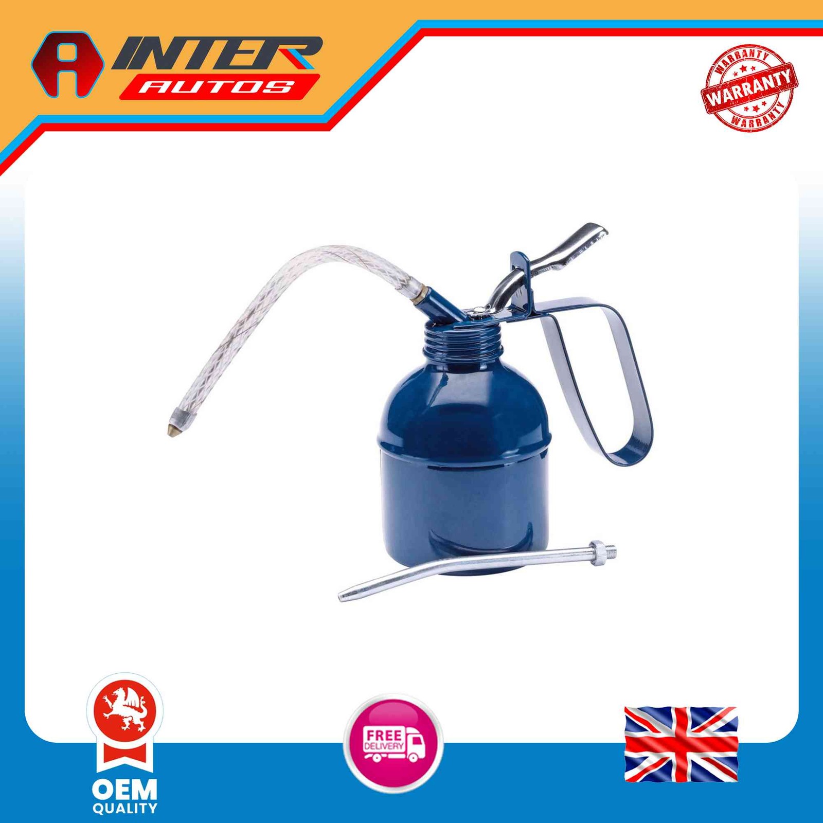 Draper Force Feed Oil Can, 300ml 21718