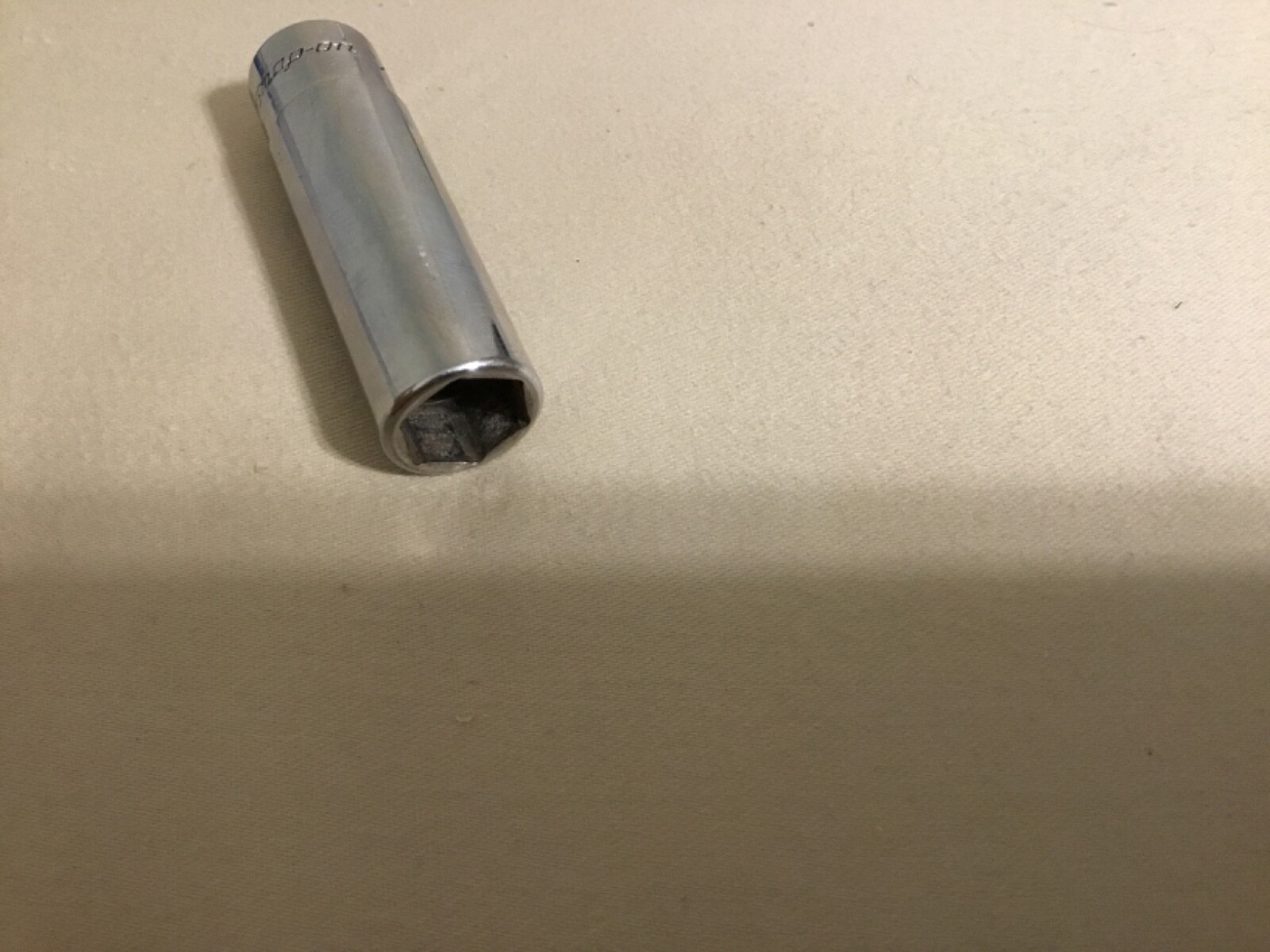 Snap-On Tools USA 1/4″ Drive 6pt 7/16″ SAE Deep Chrome Socket STM14