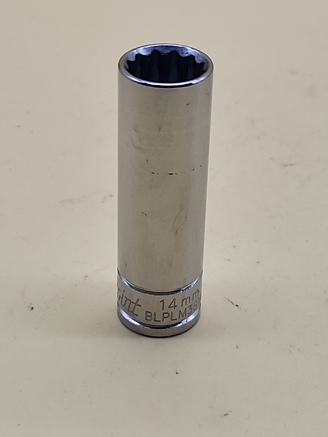 Blue Point 14mm 12 point 3/8″ drive deep tube socket BLPLM3814 USA