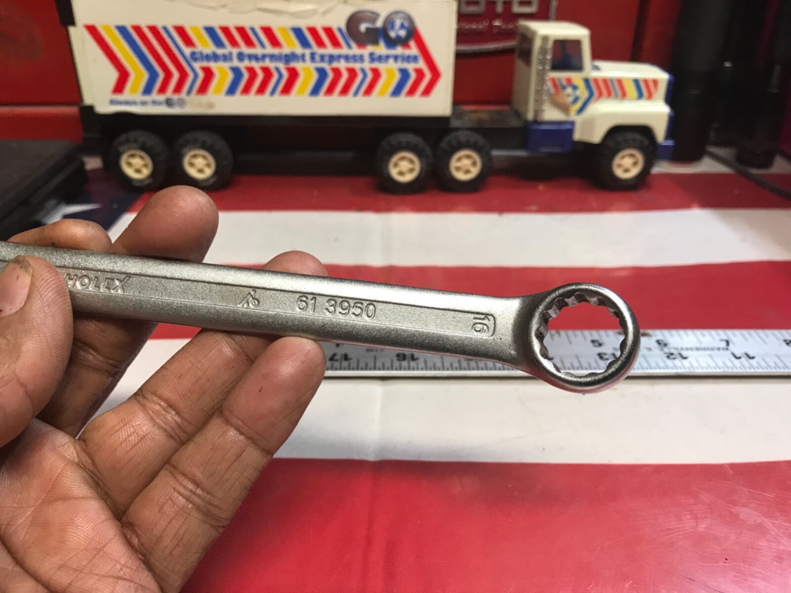 Holed tools wrench 16mm DIN3113A 3333