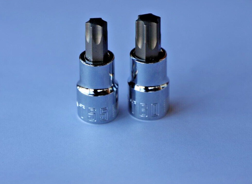Craftsman 2pc. 1/2″ Drive Internal Torx Socket Set T55 & T60