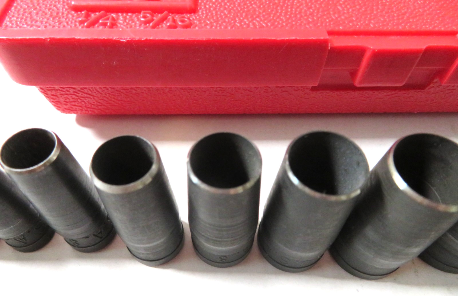 Blue-Point by Snap-On PGH8A 11-Piece Gasket Punch Set SAE Red Molded Case – USA