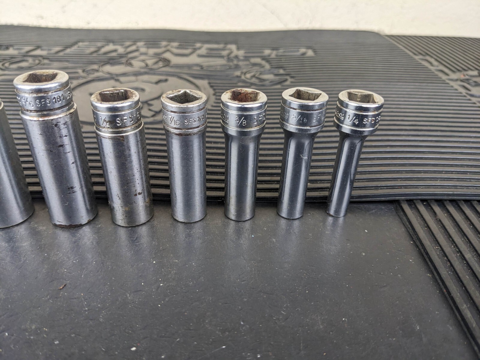 #bg234 Snap on Tools 211SFSY 3/8″ Drive Deep Chrome Socket Set Socket Set