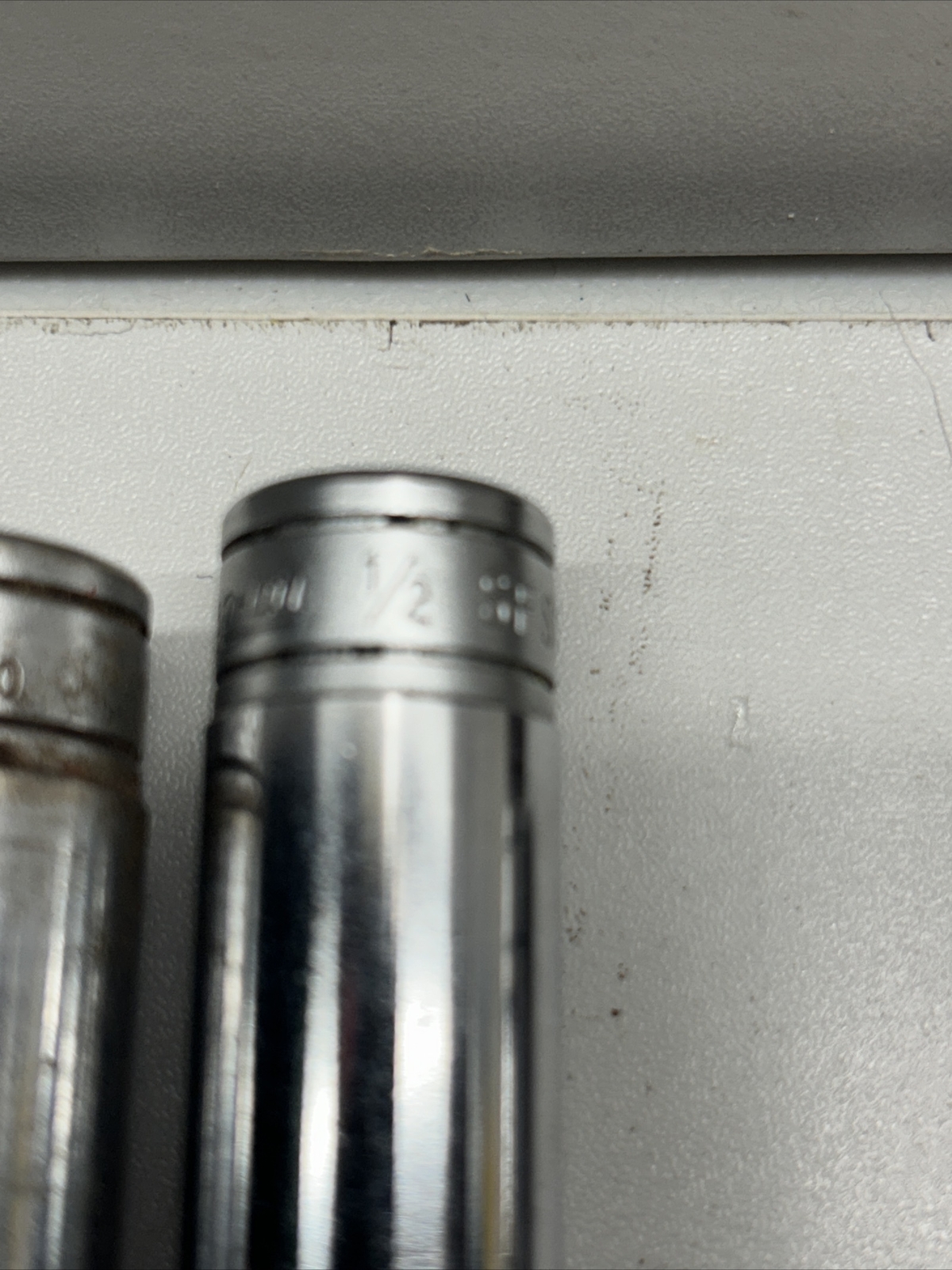 (5) Snap-on 3/8″ Drive 6 Point Deep Socket SFS141 SFS161 SFS201 SFS241 SFS221