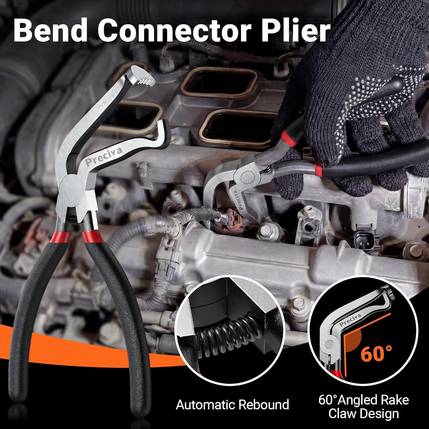 9-in-1 Automotive Electrical Connector Tool Kit,Terminal Release Pliers Set w…