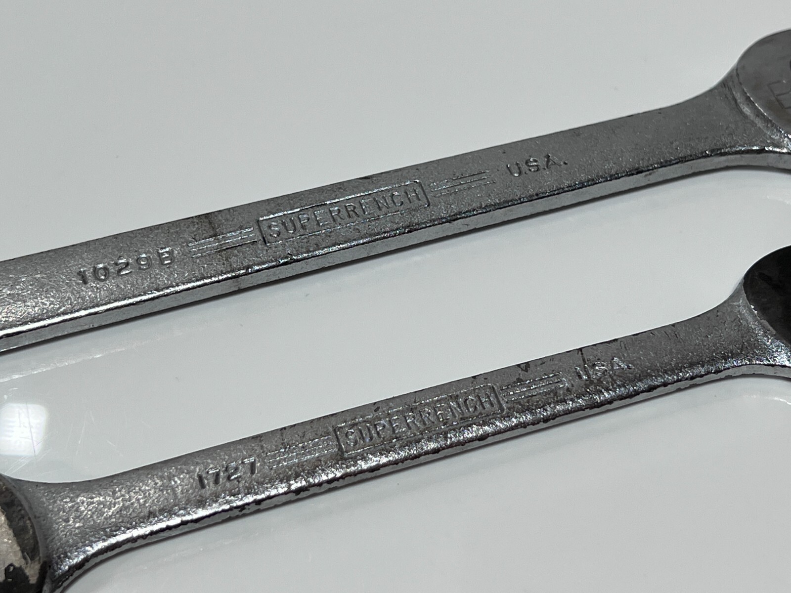 Williams Tools USA 2pc Superrench SAE Double End Wrench Lot – 1029B, 1727
