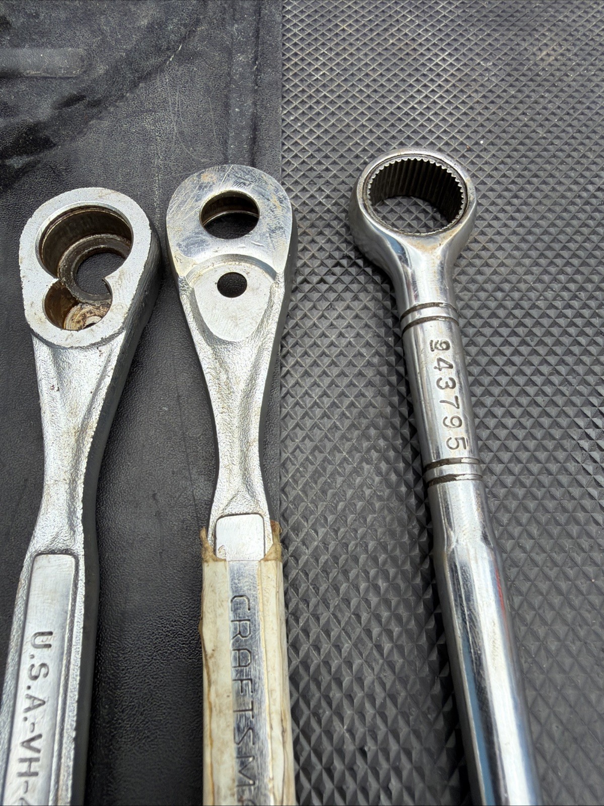Sears Craftsman 10pcs Ratchet Bodies ONLY NO GUTS 1/2,3/8,1/4” Forgings Warranty