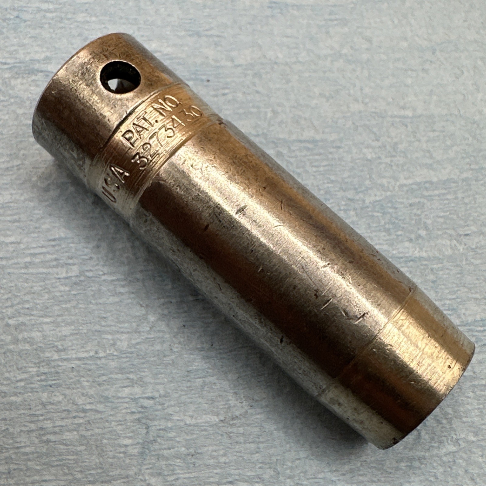 Vintage Snap On 10mm 6 Point Deep Impact Socket 3/8” Drive SIMFM10 *Worn