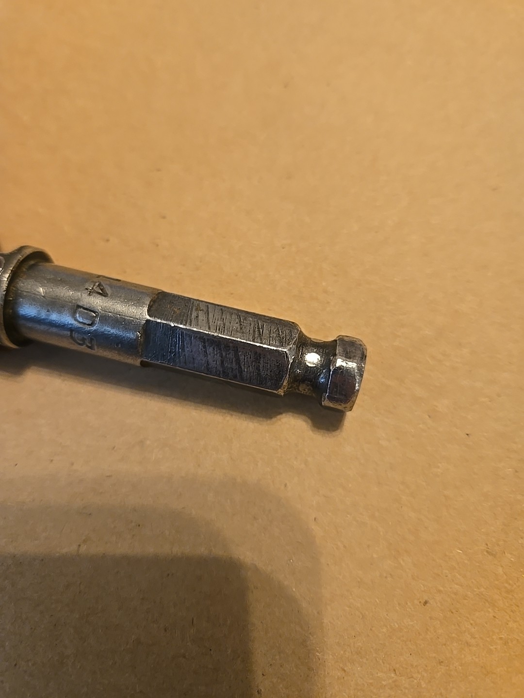 Mac Tools 7/16″ Hex 1/2″ Drive 2-3/4″ Locking Pin Adaptor Extension USA V14D3