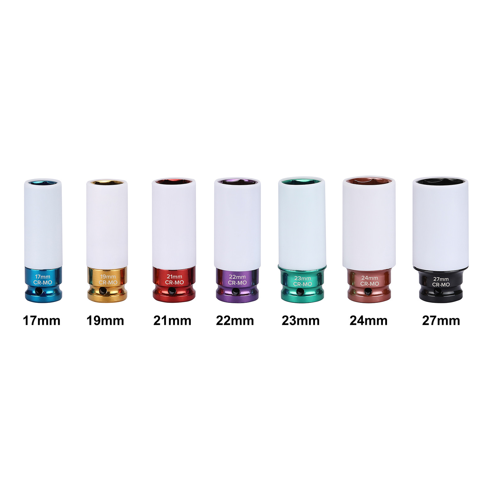 1/2″ Drive Wheel Protector Impact Socket, Extra Thin Wall, Rim Protect Sleeves