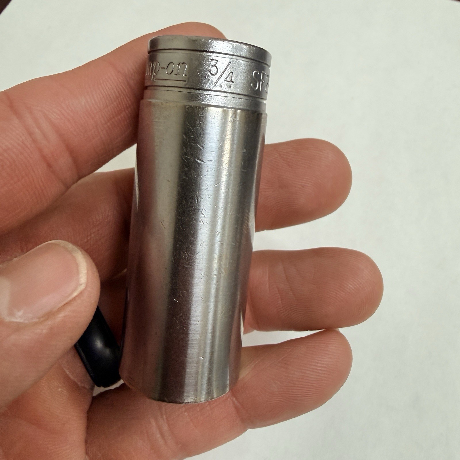 Snap On SF241 3/4” Socket Deep 3/8” Drive 12-Point Made in USA SF-241