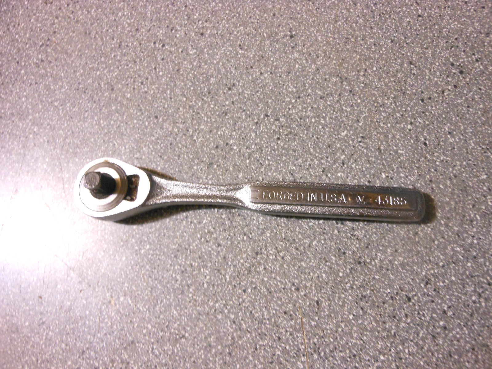 Craftsman Tools -V- 43185 Ratchet Wrench 1/4″ Drive USA Quick Release Rdo