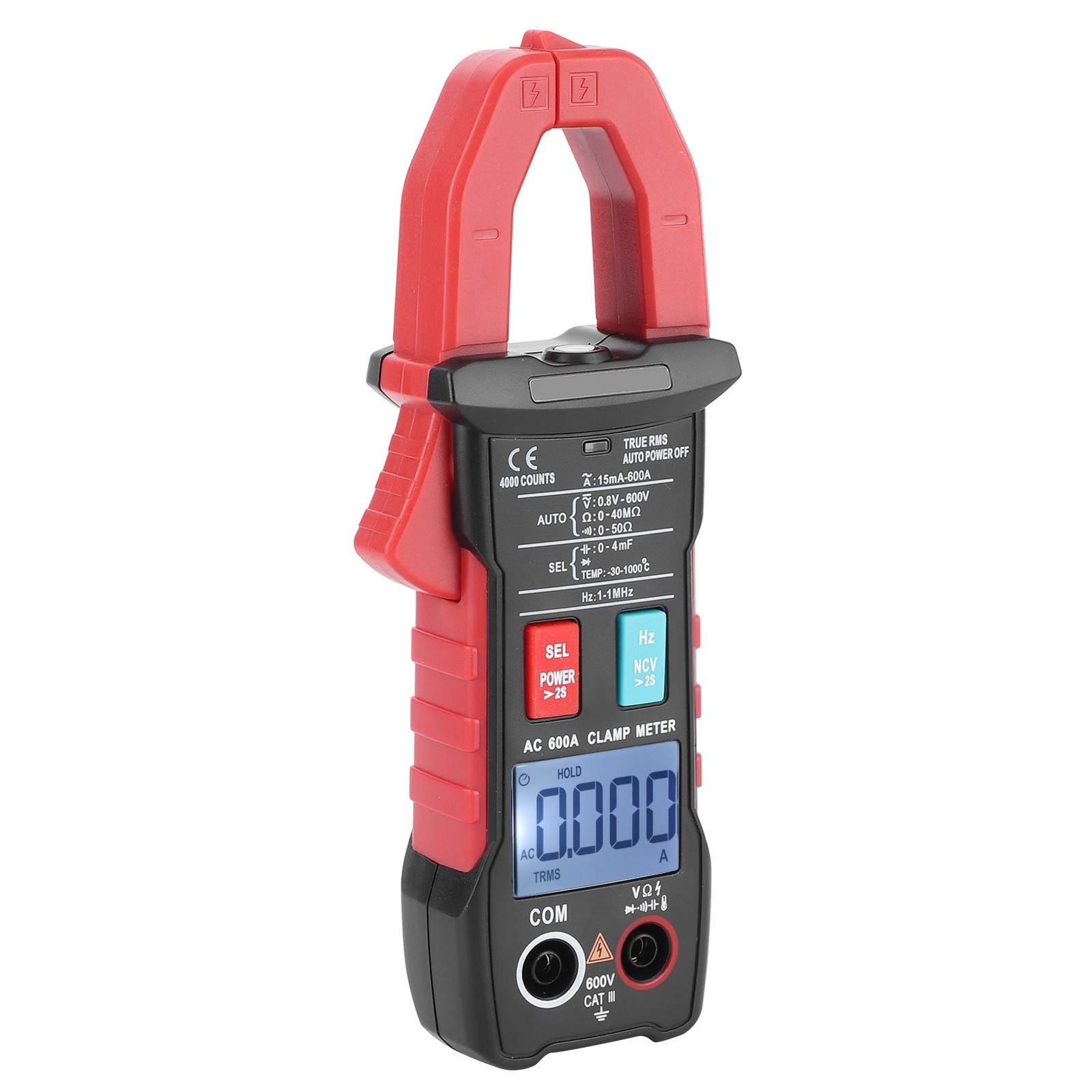 ZT QB3 ZT QB4 clamp multimeter 4000 count display AC DC voltage measurement