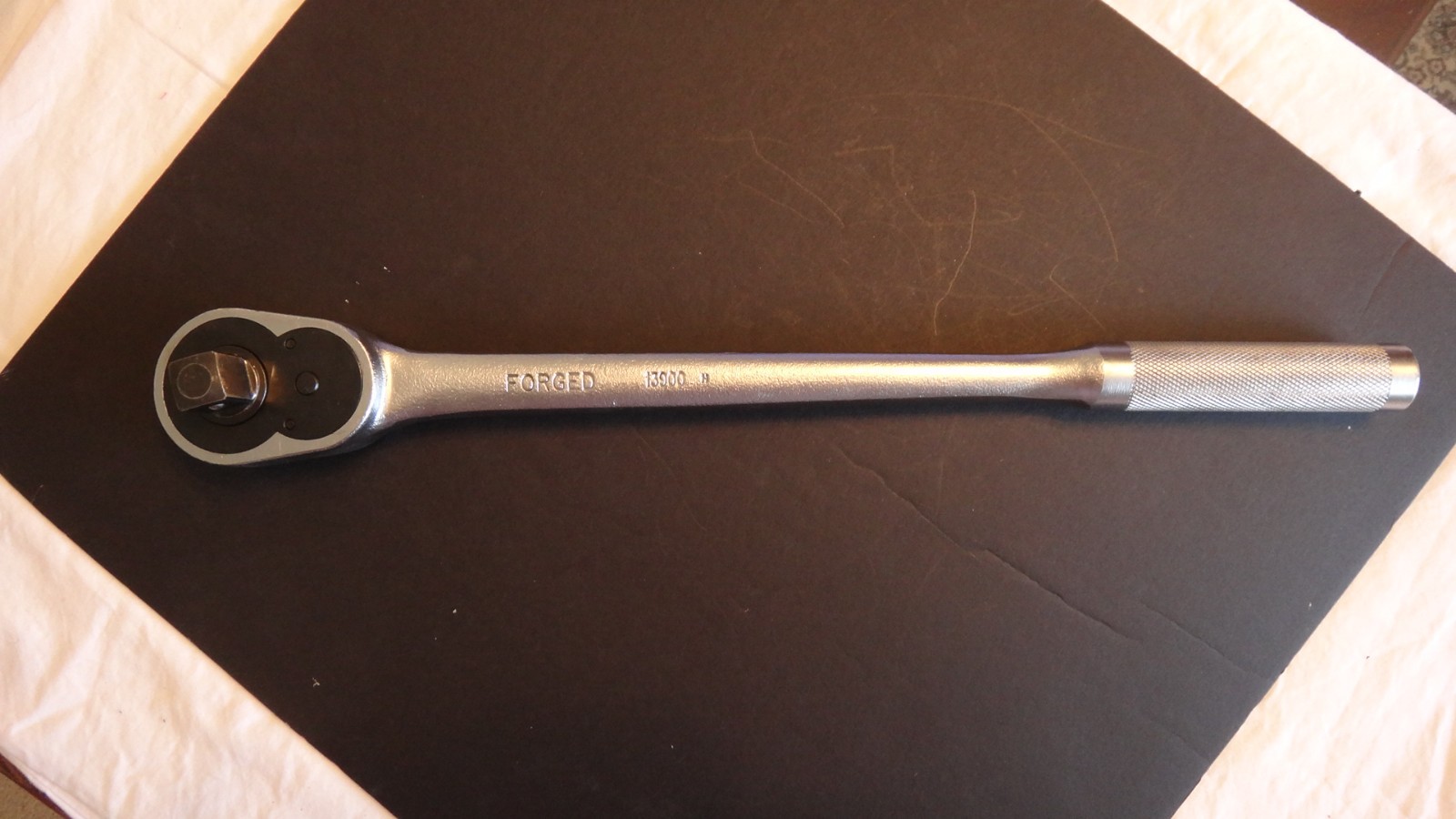 ALLEN 13900 3/4″ DRIVE CHROME PLATED HD QUICK RELEASE RATCHET 20″ LONG