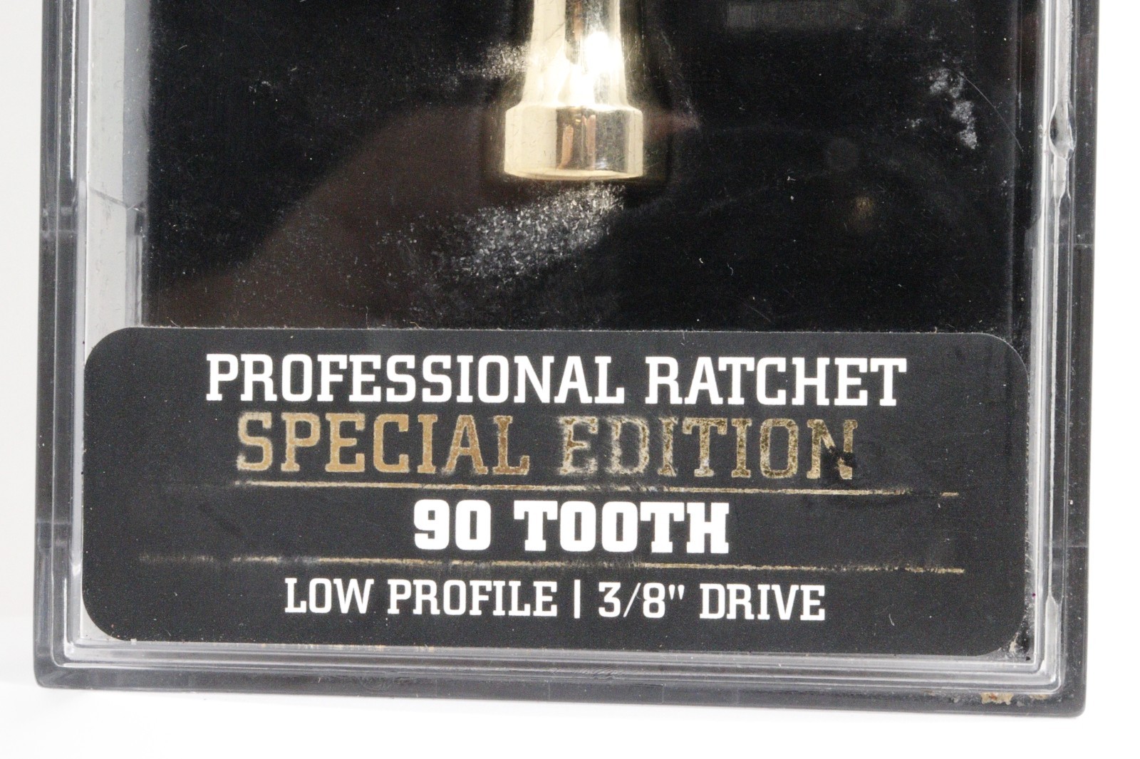 ICON 3/8” 24K Gold Plated Professional Ratchet Socket Wrench (56907)