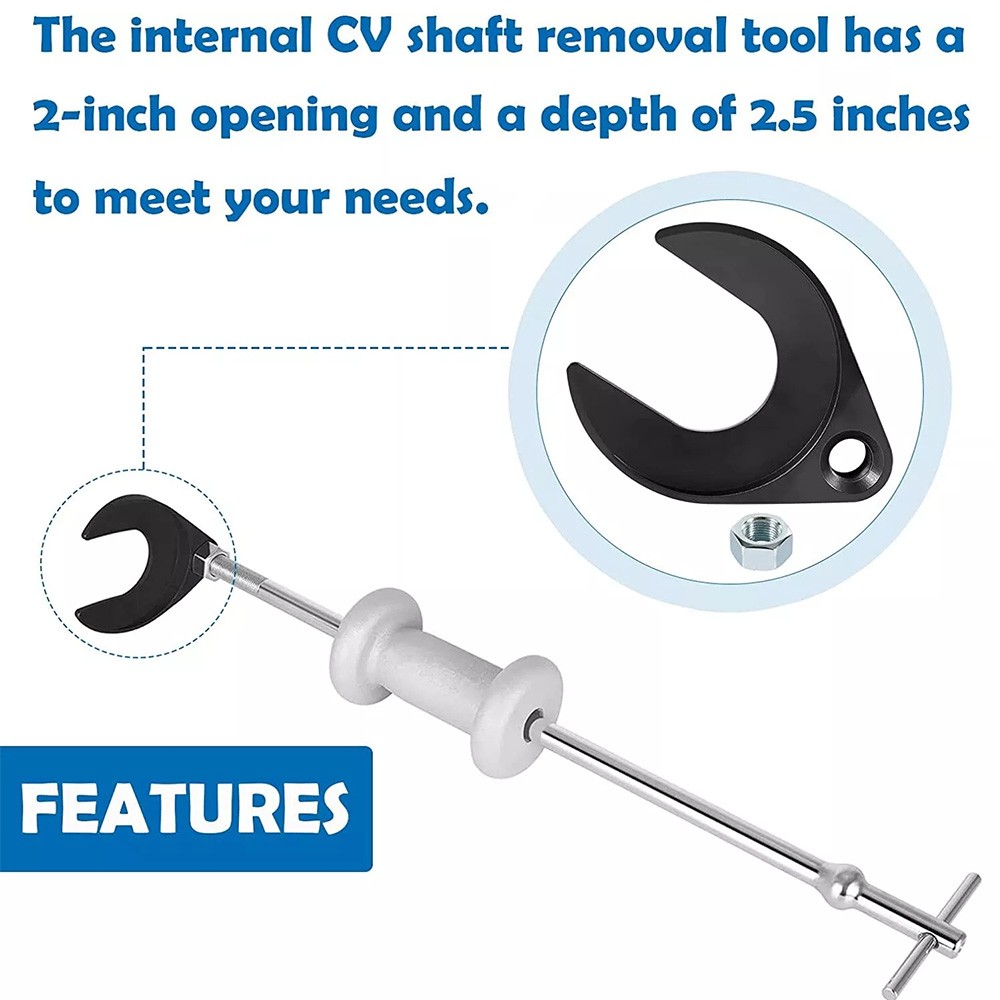 Axle Remover Tool CV Joint Puller Fork 48mm U-Shaped Adapter
