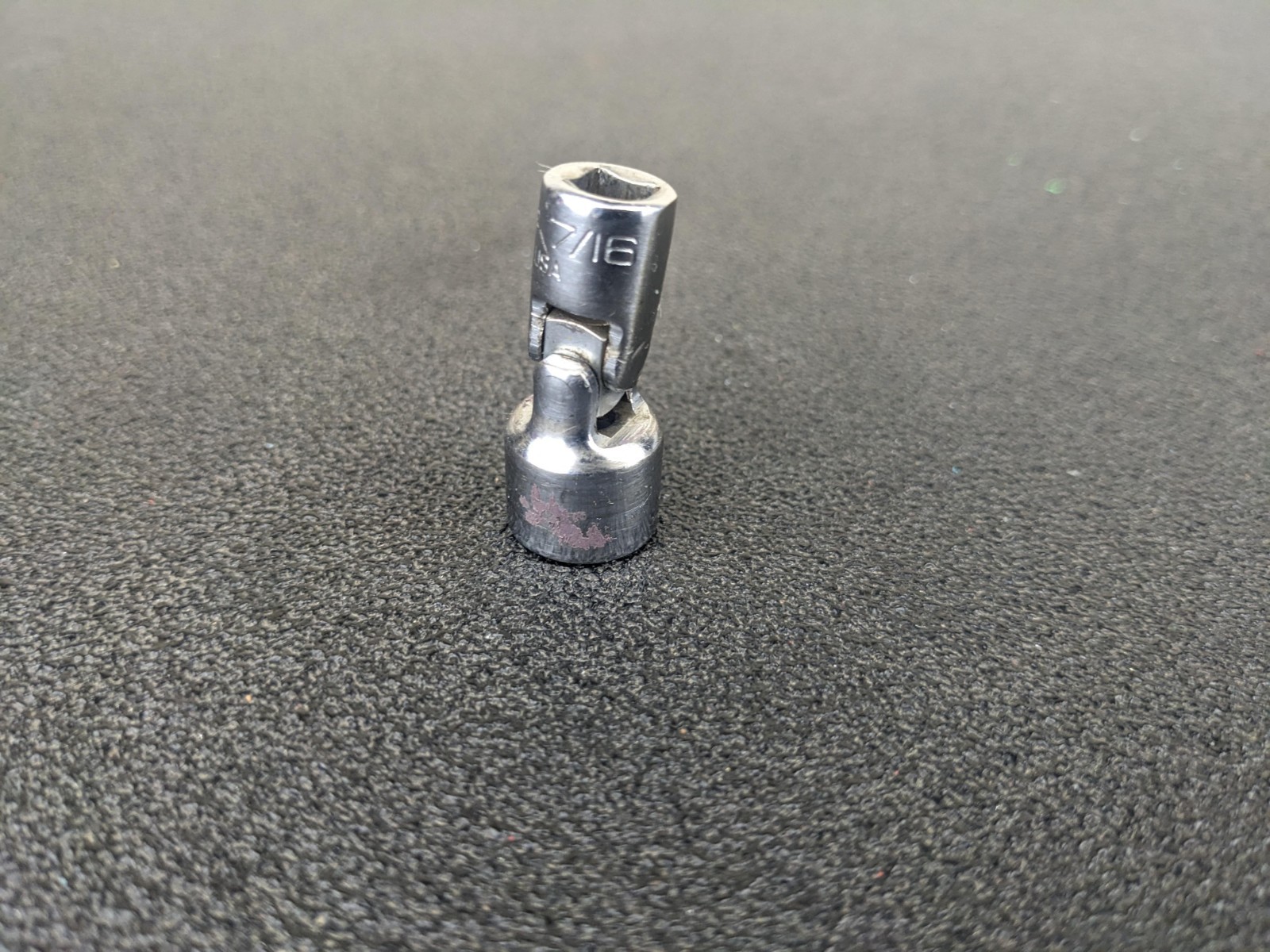 #bl785 Snap-on Tools USA 1/4″ Drive 7/16″ SAE 12 POINT Swivel Socket TMU141