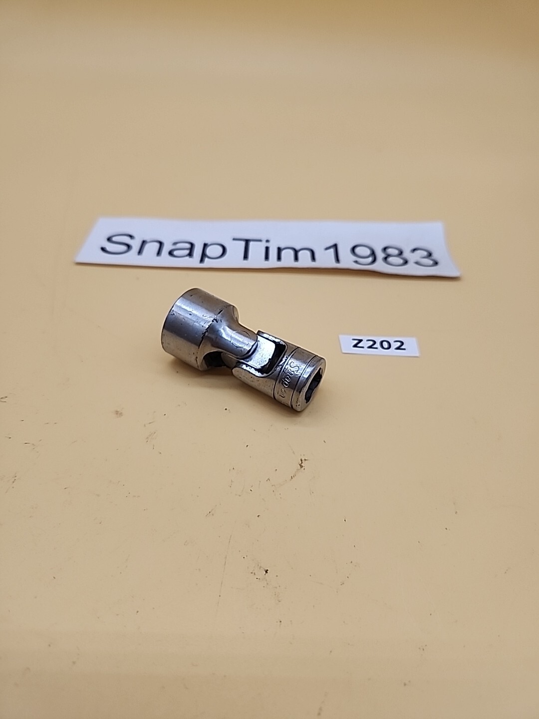 Snap-on Tools FS24 3/8 Inch Drive 3/4 6 Point Swivel Socket USA