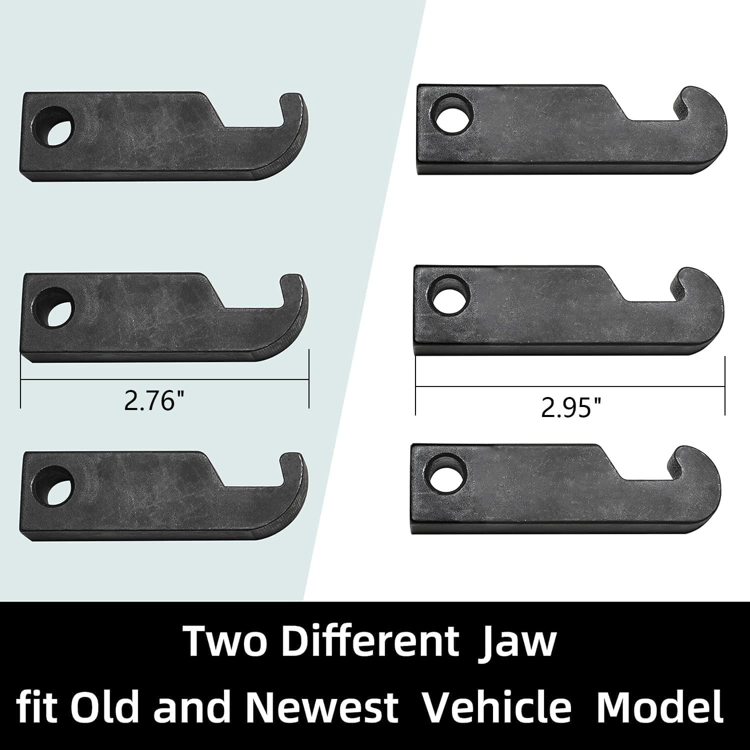 Universal Harmonic Damper Pulley Puller Kit for Ford, GM, Chrysler & More