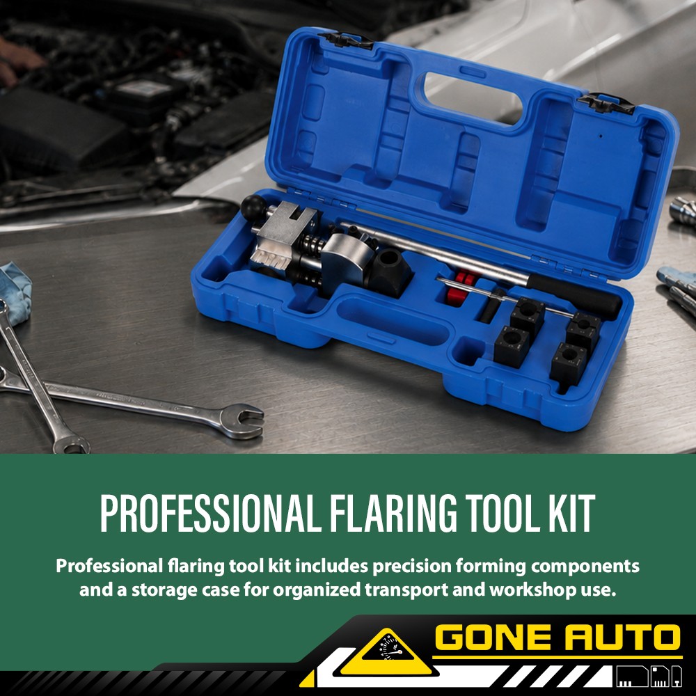 45 Degree Flare Tubing Tool Set Brake Pipe Flaring Tool Kit with Storage Case
