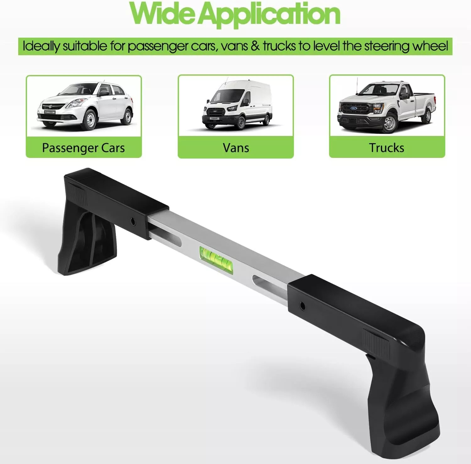 Steering Wheel Level Alignment Tool – Steering Wheel Level Bar Tool 270mm-340mm
