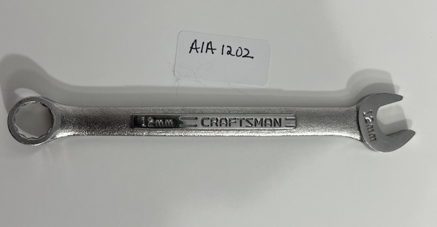 Vintage Craftsman 12mm Metric Combination Wrench Metric 12pt VV-42916 USA