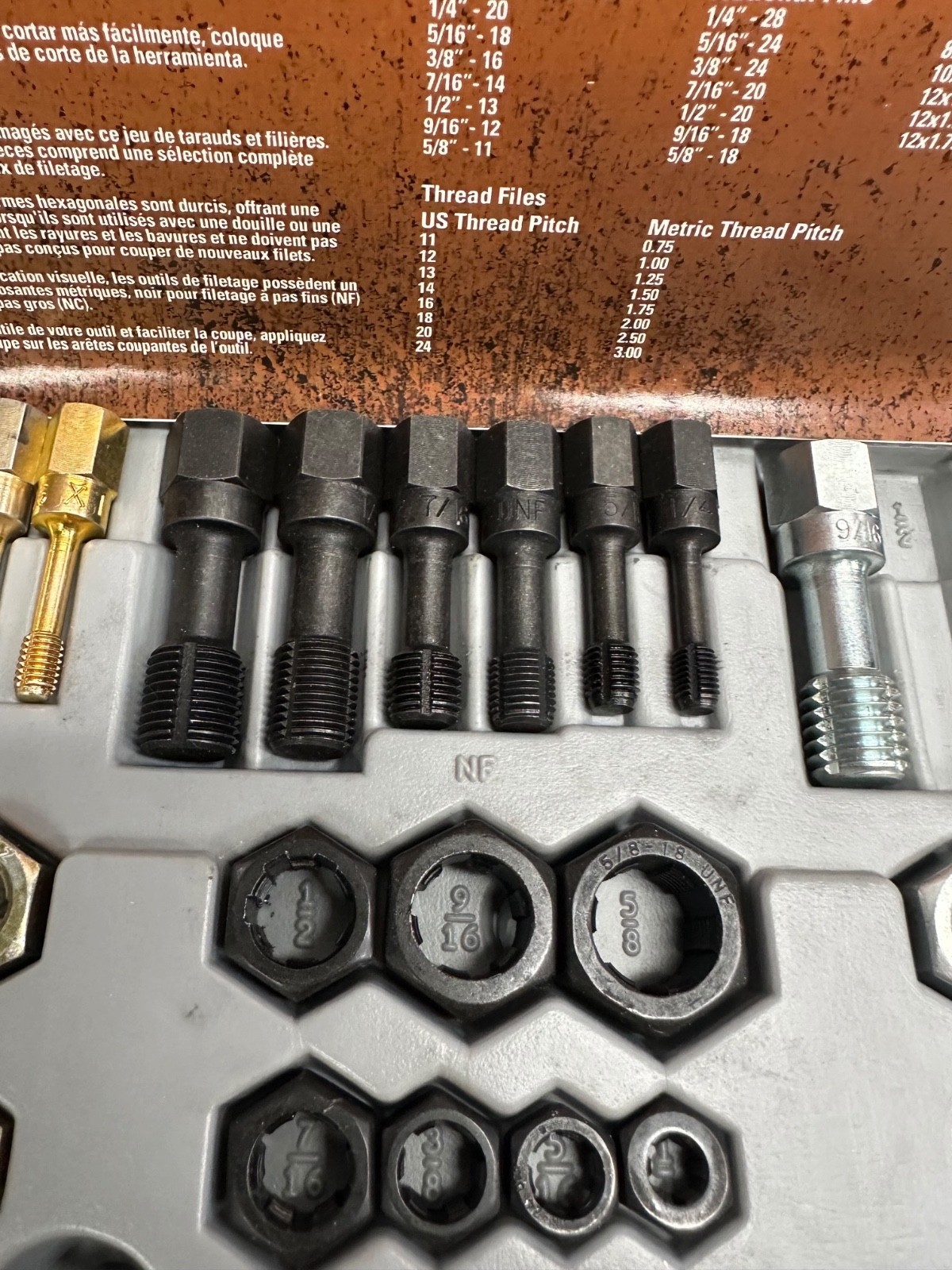 Lang Tools 972, 39 Piece Rethreading Set (ONE MISSING)🔥Fast Shipping🔥