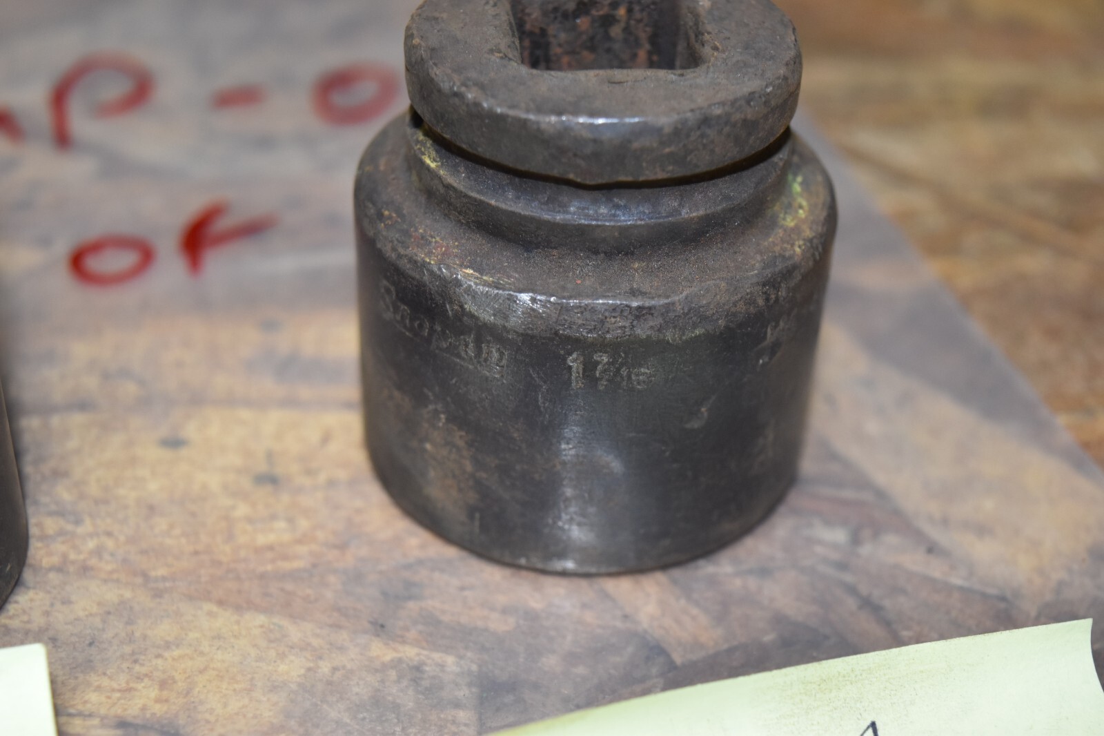 SNAP-ON TOOLS IM462 1-7/16” SOCKET 3/4 DRIVE & SPR 436 1-1/8 1/2″ DRIVE F/S