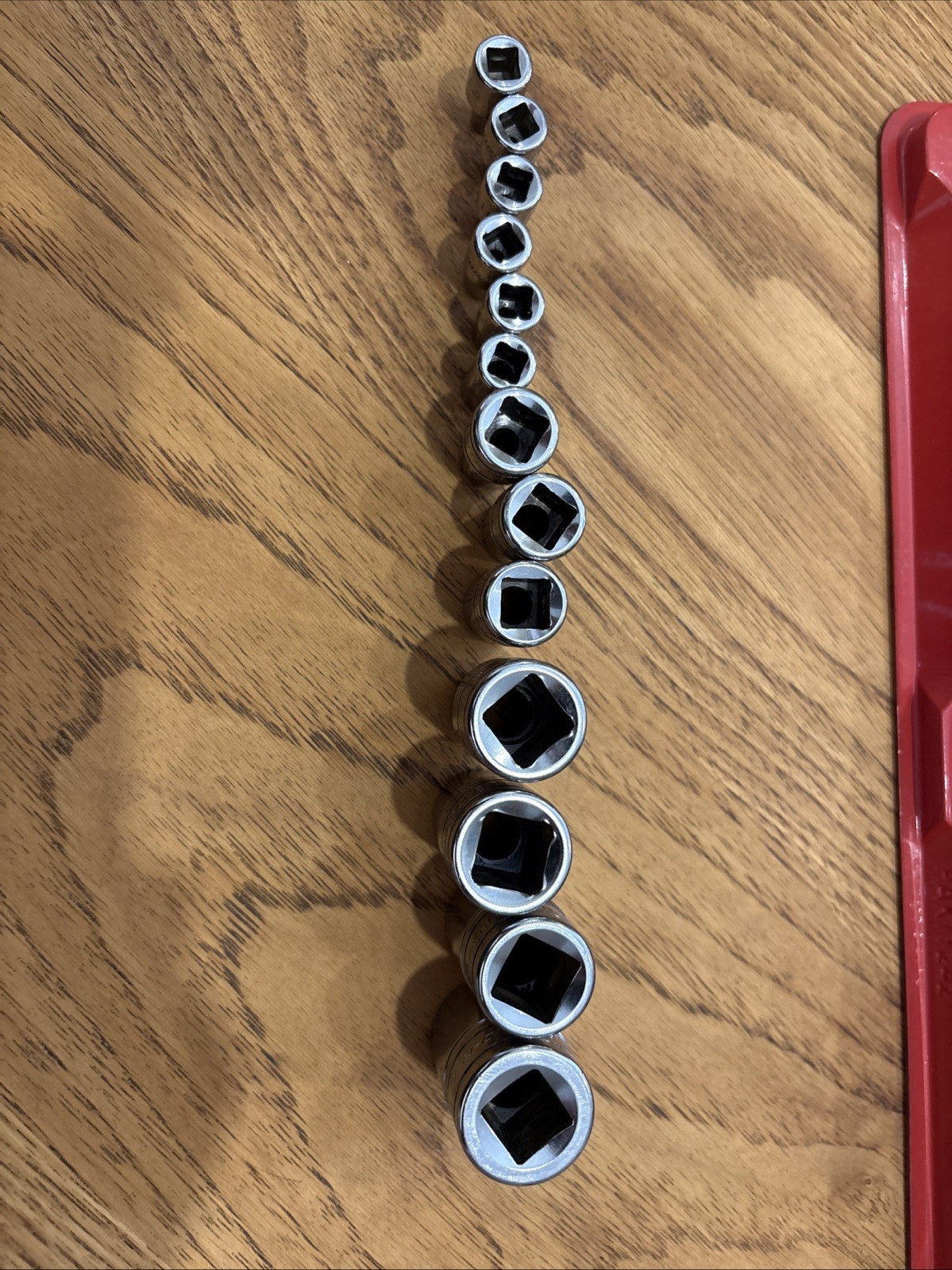 13 Piece Snap-on Shallow Drive Torx Socket Set With Magnet Tray